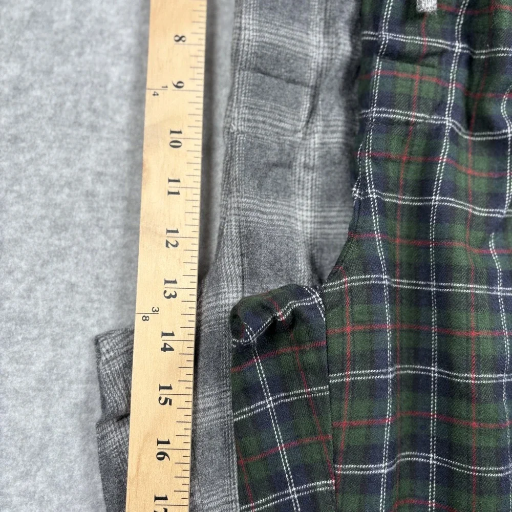 Nautica Pajama Pants Mens XLT Plaid Sleepwear Super Soft Lot of 2